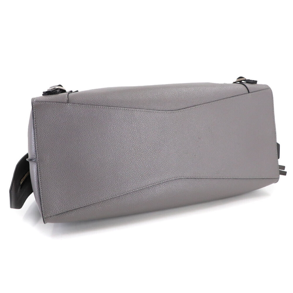 Balenciaga Neo City Hand Shoulder Bag Leather Gray - Picture 5 of 8